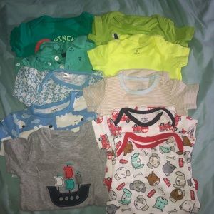 3mo bodysuit lot- 10 pieces